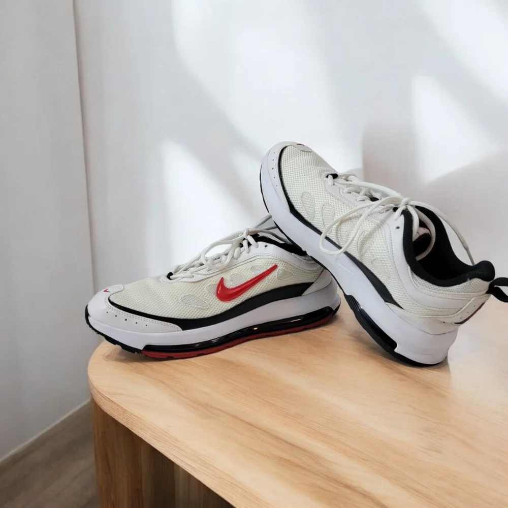 Nike Men's Max Air size 10.5 with airy mesh with leather CU4826-101 see … - Picture 6 of 9